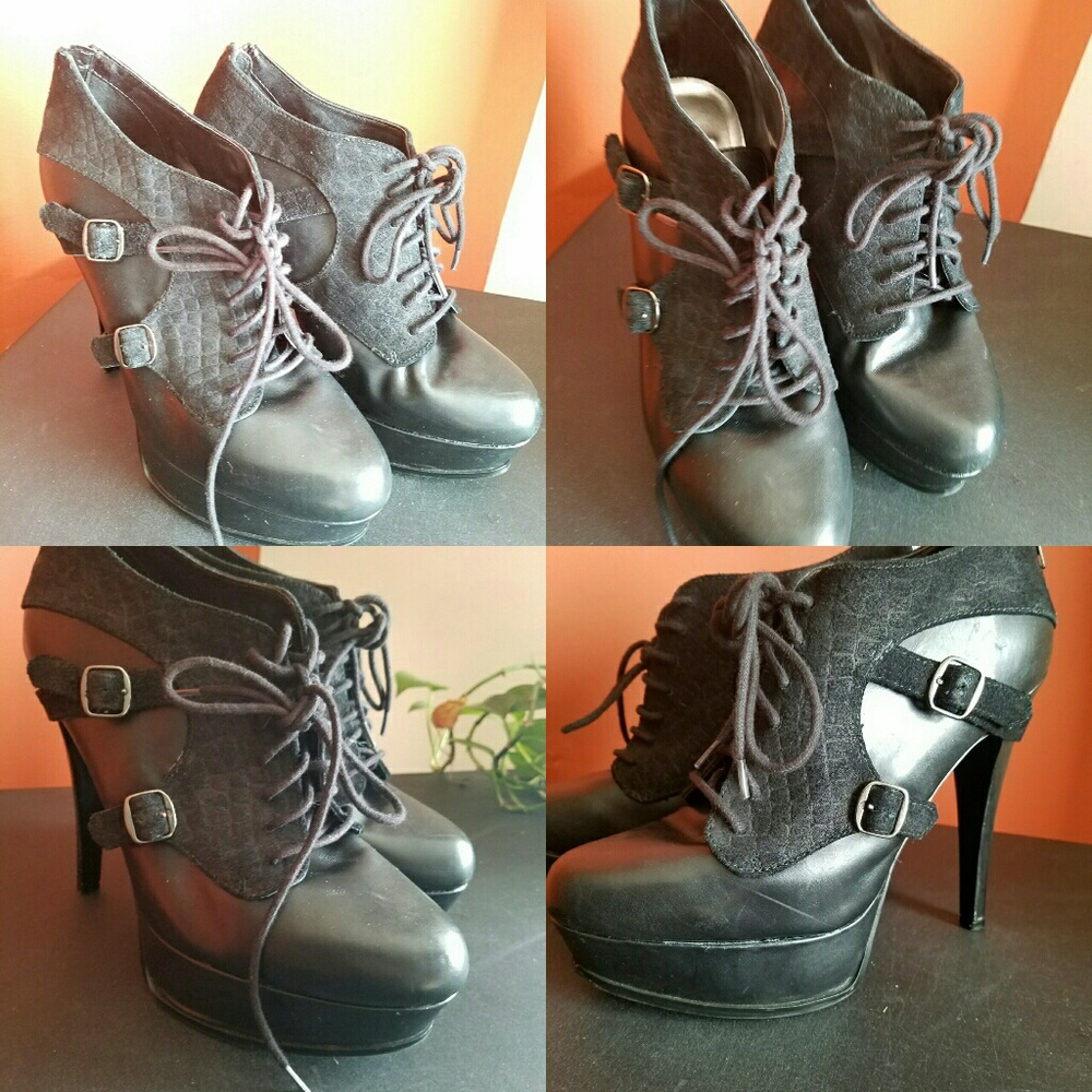 5 inch black heels!